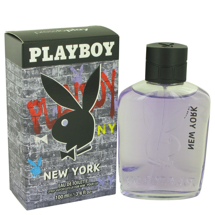 Playboy Press To Play New York by Playboy Eau De Toilette Spray 3.4 oz for Men Default Title Beauty & Fragrance - Tophatter Daily Deals