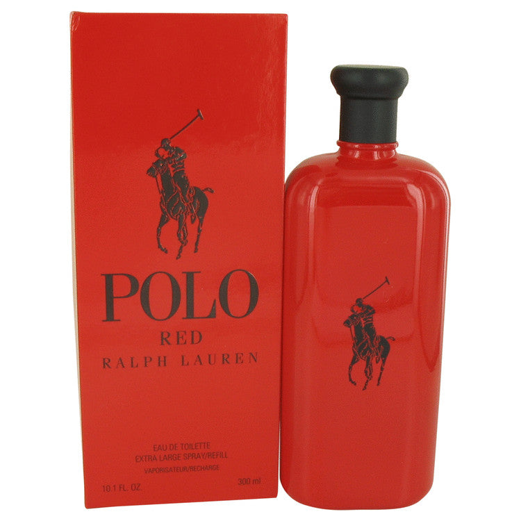Polo Red by Ralph Lauren Eau De Toilette Refill Spray 10 oz for Men Default Title Beauty & Fragrance - Tophatter Daily Deals