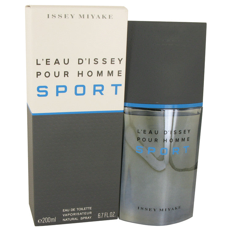 L'eau D'Issey Pour Homme Sport by Issey Miyake Eau De Toilette Spray 6.7 oz for Men Default Title Beauty & Fragrance - Tophatter Daily Deals