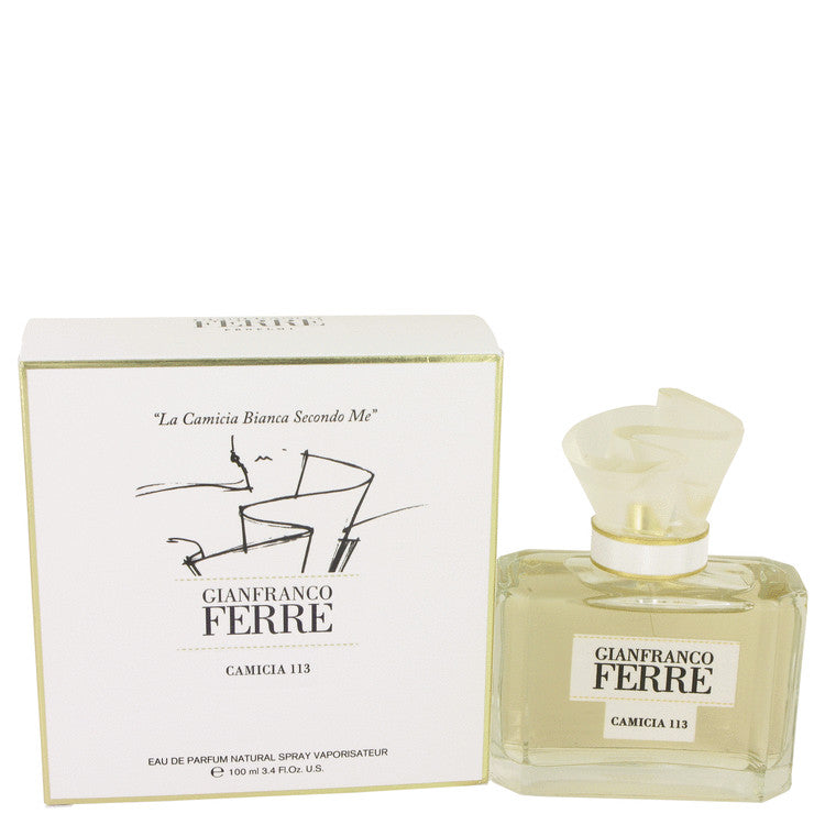Gianfranco Ferre Camicia 113 by Gianfranco Ferre Eau De Parfum Spray 3.4 oz for Women Default Title Beauty & Fragrance - Tophatter Daily Deals