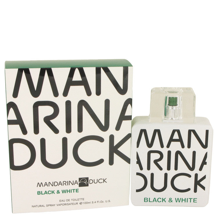 Mandarina Duck Black & White by Mandarina Duck Eau De Toilette Spray 3.4 oz for Men Default Title Beauty & Fragrance - Tophatter Daily Deals