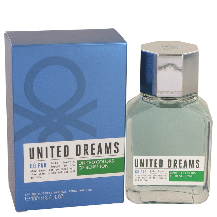 United Dreams Go Far by Benetton Eau De Toilette Spray 3.4 oz for Men Default Title Beauty & Fragrance - Tophatter Daily Deals