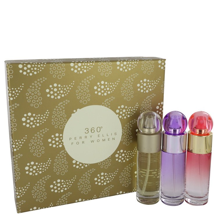 perry ellis 360 by Perry Ellis Gift Set -- for Women Default Title Beauty & Fragrance - Tophatter Daily Deals