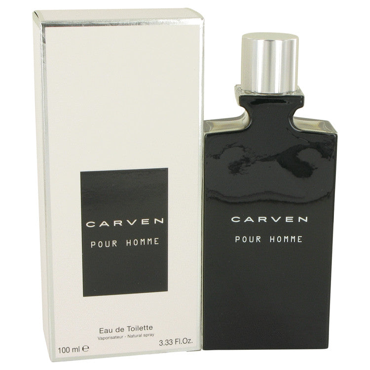Carven Pour Homme by Carven Eau De Toilette Spray 3.4 oz for Men Default Title Beauty & Fragrance - Tophatter Daily Deals
