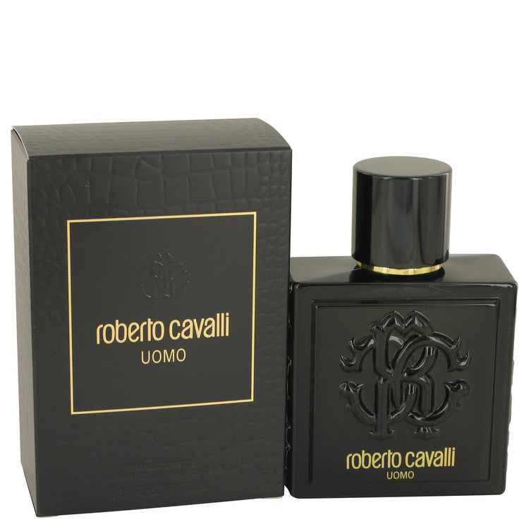 Roberto Cavalli Uomo by Roberto Cavalli Eau De Toilette Spray 3.4 oz for Men Default Title Beauty & Fragrance - Tophatter Daily Deals