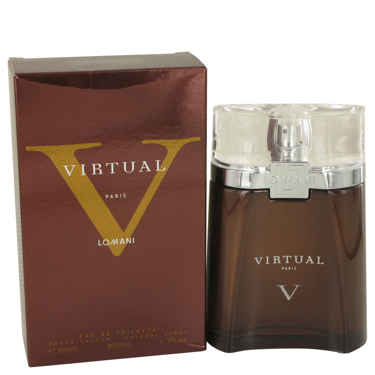 Lomani Virtual by Lomani Eau De Toilette Spray 3.3 oz for Men Default Title Beauty & Fragrance - Tophatter Daily Deals