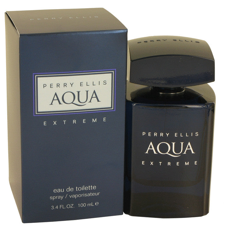 Perry Ellis Aqua Extreme by Perry Ellis Eau De Toilette Spray 3.4 oz for Men Default Title Beauty & Fragrance - Tophatter Daily Deals