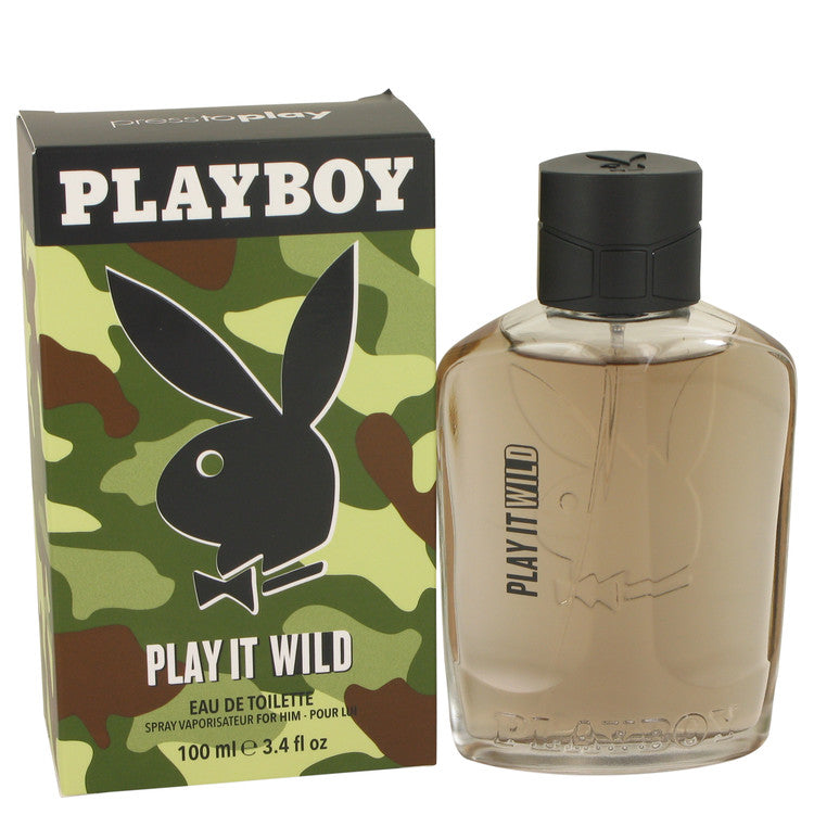 Playboy Play It Wild by Playboy Eau De Toilette Spray 3.4 oz for Men Default Title Beauty & Fragrance - Tophatter Daily Deals