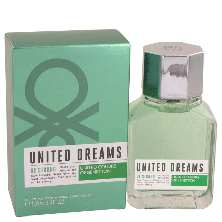 United Dreams Be Strong by Benetton Eau De Toilette Spray 3.4 oz for Men Default Title Beauty & Fragrance - Tophatter Daily Deals