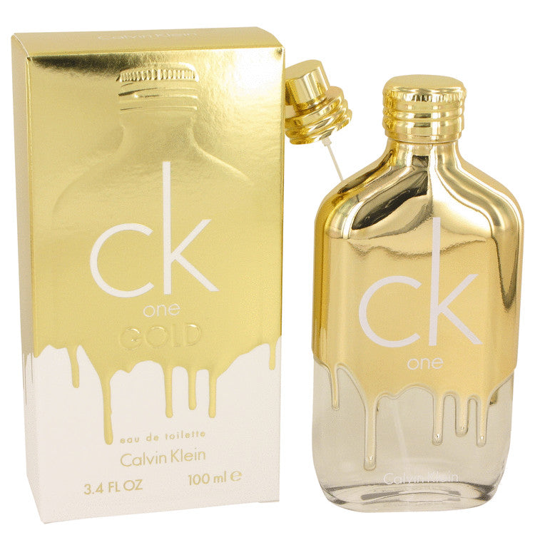 CK One Gold by Calvin Klein Eau De Toilette Spray (Unisex) 3.4 oz for Men Default Title Beauty & Fragrance - Tophatter Daily Deals