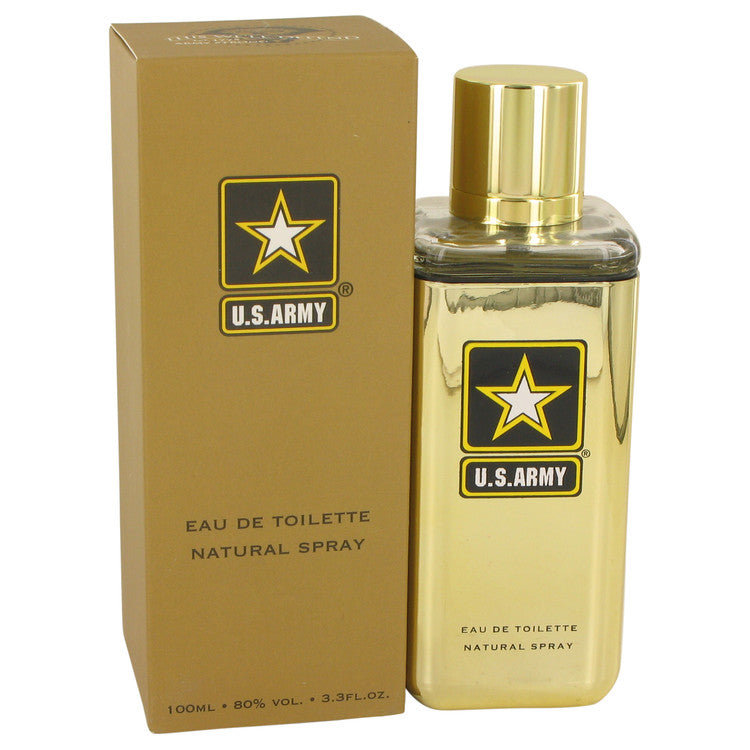 US Army Gold by US Army Eau De Toilette Spray 3.3 oz for Men Default Title Beauty & Fragrance - Tophatter Daily Deals