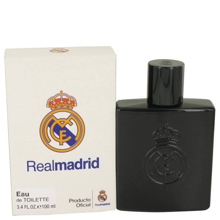 Real Madrid Black by Air Val International Eau De Toilette Spray 3.4 oz for Men Default Title Beauty & Fragrance - Tophatter Daily Deals