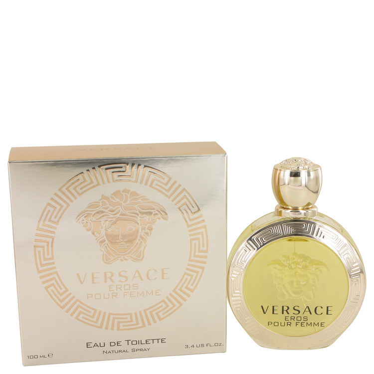 Versace Eros by Versace Eau De Toilette Spray 3.4 oz for Women Default Title Beauty & Fragrance - Tophatter Daily Deals