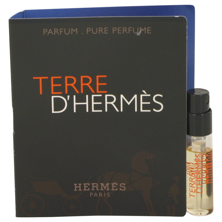 Terre D'Hermes by Hermes Vial (sample) Pure Perfume .05 oz for Men Default Title Beauty & Fragrance - Tophatter Daily Deals