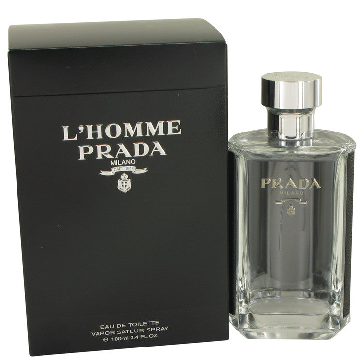 L'homme Prada by Prada Eau De Toilette Spray 3.4 oz for Men Default Title Beauty & Fragrance - Tophatter Daily Deals