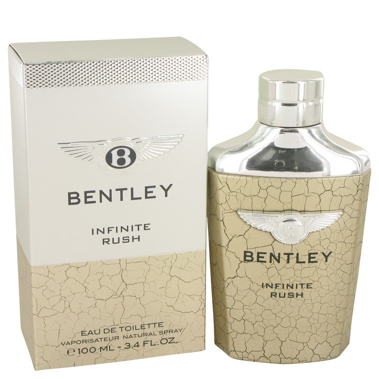 Bentley Infinite Rush by Bentley Eau De Toilette Spray 3.4 oz for Men Default Title Beauty & Fragrance - Tophatter Daily Deals