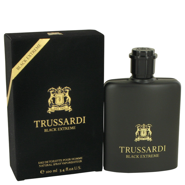 Trussardi Black Extreme by Trussardi Eau De Toilette Spray 3.4 oz for Men Default Title Beauty & Fragrance - Tophatter Daily Deals