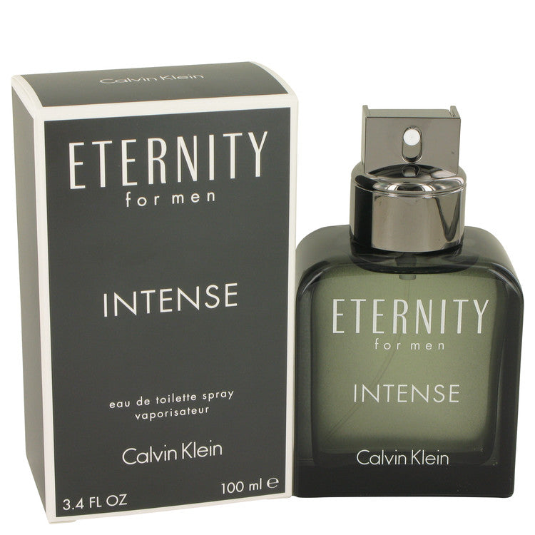 Eternity Intense by Calvin Klein Eau De Toilette Spray 3.4 oz for Men Default Title Beauty & Fragrance - Tophatter Daily Deals