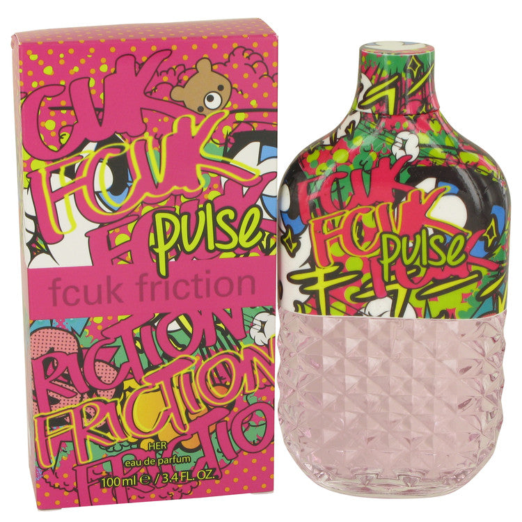 FCUK Friction Pulse by French Connection Eau De Parfum Spray 3.4 oz for Women Default Title Beauty & Fragrance - Tophatter Daily Deals