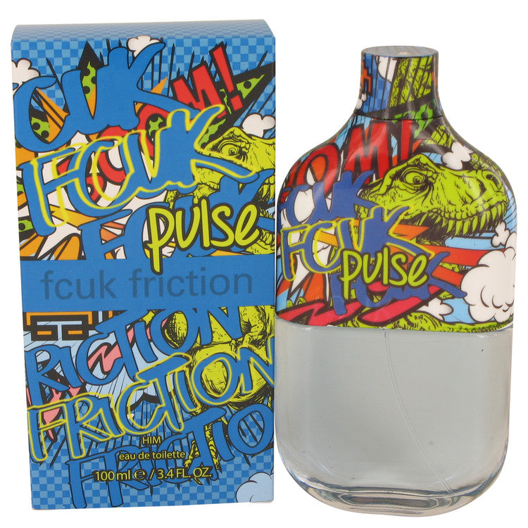 FCUK Friction Pulse by French Connection Eau De Toilette Spray 3.4 oz for Men Default Title Beauty & Fragrance - Tophatter Daily Deals