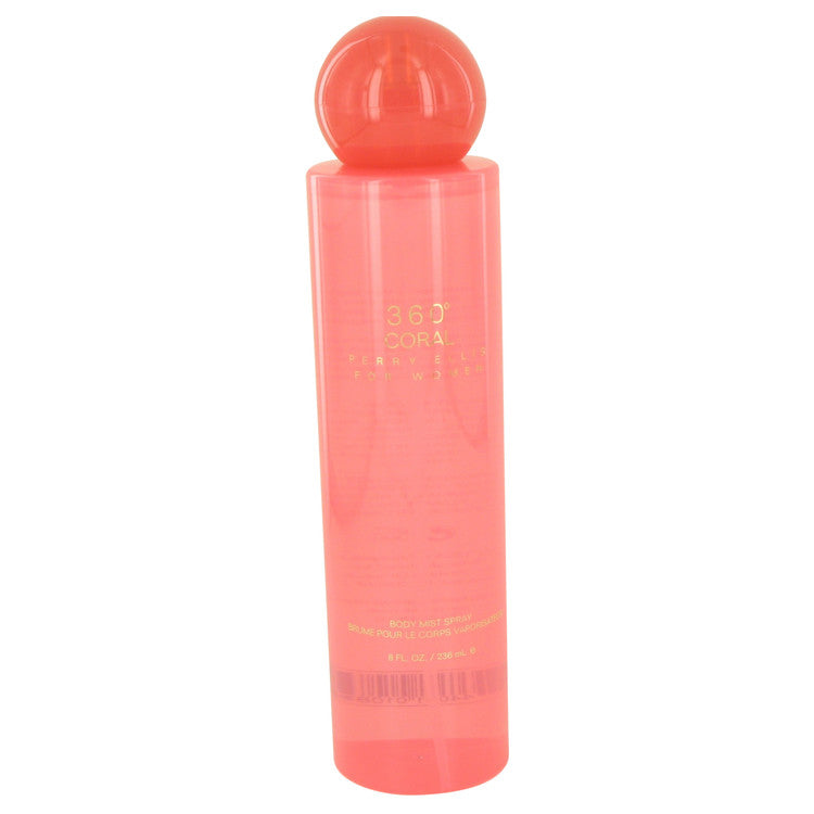 Perry Ellis 360 Coral by Perry Ellis Body Mist 8 oz for Women Default Title Beauty & Fragrance - Tophatter Daily Deals
