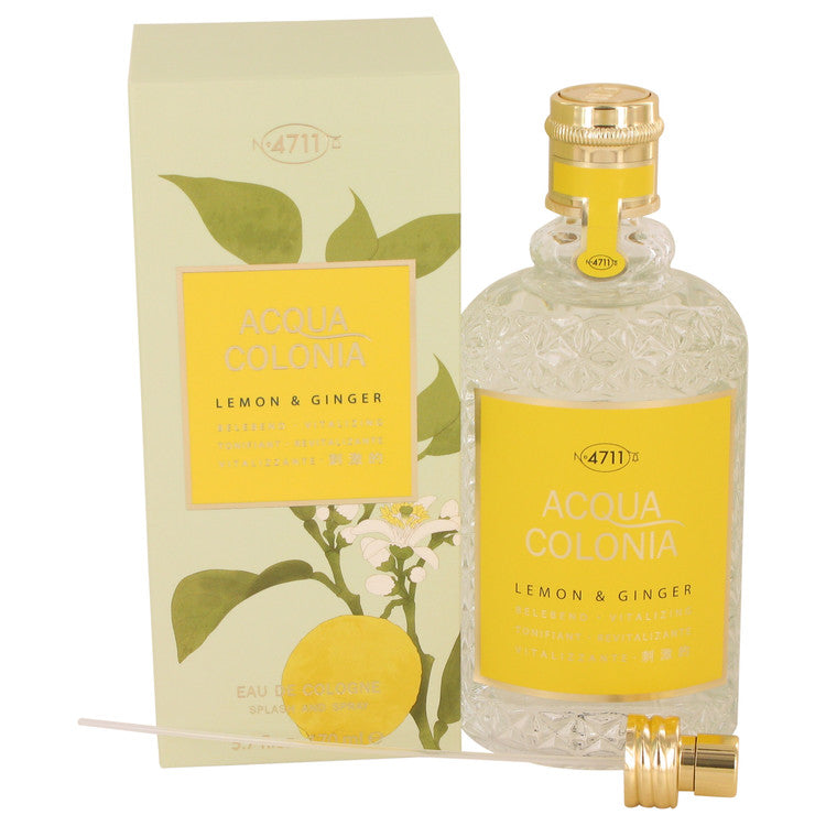 4711 ACQUA COLONIA Lemon & Ginger by Maurer & Wirtz Eau De Cologne Spray (Unisex) 5.7 oz for Women Default Title Beauty & Fragrance - Tophatter Daily Deals
