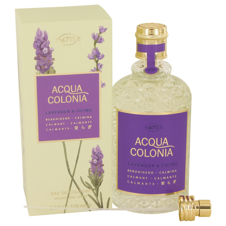 4711 ACQUA COLONIA Lavender & Thyme by Maurer & Wirtz Eau De Cologne Spray (Unisex) 5.7 oz for Women Default Title Beauty & Fragrance - Tophatter Daily Deals