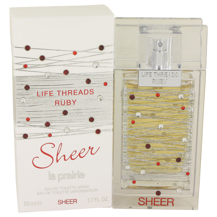 Life Threads Ruby Sheer by La Prairie Eau De Toilette Spray 1.7 oz for Women Default Title Beauty & Fragrance - Tophatter Daily Deals