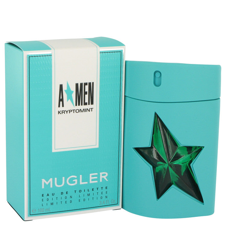 Angel Kryptomint by Thierry Mugler Eau De Toilette Spray 3.4 oz for Men Default Title Beauty & Fragrance - Tophatter Daily Deals