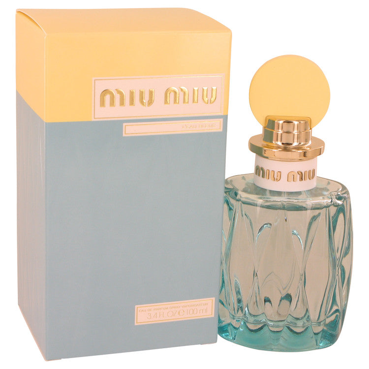 Miu Miu L'eau Bleue by Miu Miu Eau De Parfum Spray 3.4 oz for Women Default Title Beauty & Fragrance - Tophatter Daily Deals