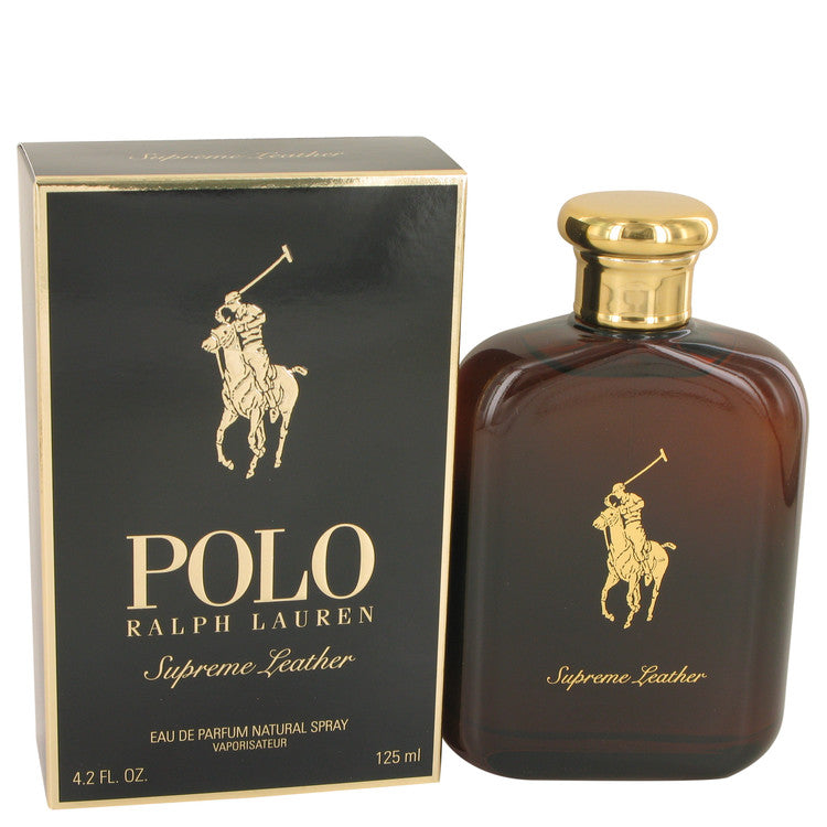 Polo Supreme Leather by Ralph Lauren Eau De Parfum Spray 4.2 oz for Men Default Title Beauty & Fragrance - Tophatter Daily Deals
