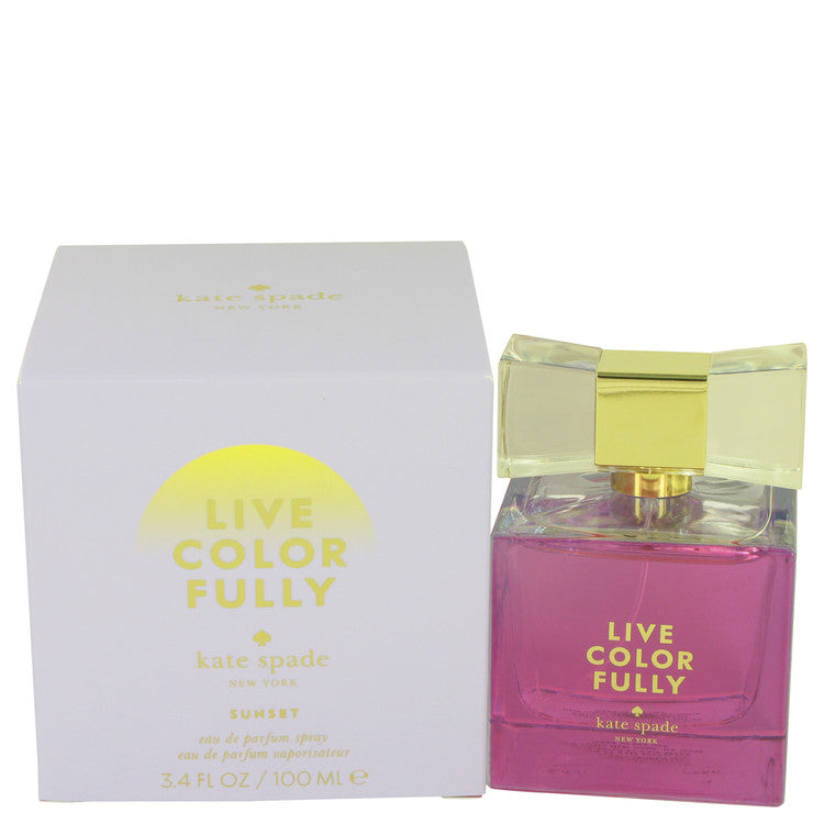 Live Colorfully Sunset by Kate Spade Eau De Parfum Spray 3.4 oz for Women Default Title Beauty & Fragrance - Tophatter Daily Deals