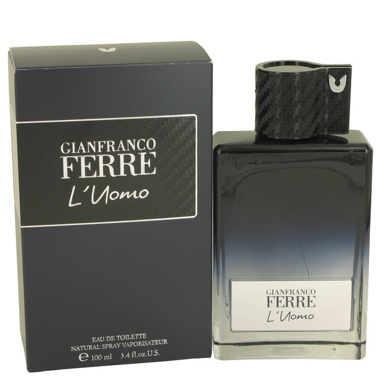 Gianfranco Ferre L'uomo by Gianfranco Ferre Eau De Toilette Spray 3.4 oz for Men Default Title Beauty & Fragrance - Tophatter Daily Deals