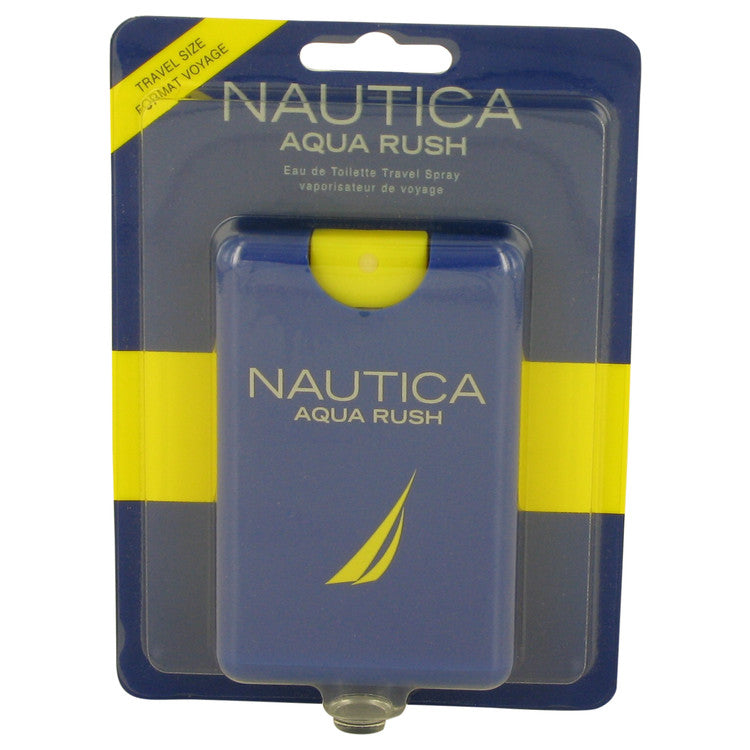 Nautica Aqua Rush by Nautica Eau De Toilette Travel Spray .67 oz for Men Default Title Beauty & Fragrance - Tophatter Daily Deals