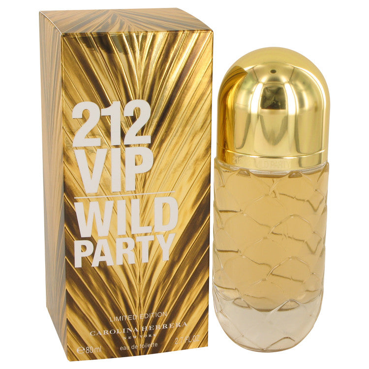 212 VIP Wild Party by Carolina Herrera Eau De Toilette Spray 2.7 oz for Women Default Title Beauty & Fragrance - Tophatter Daily Deals
