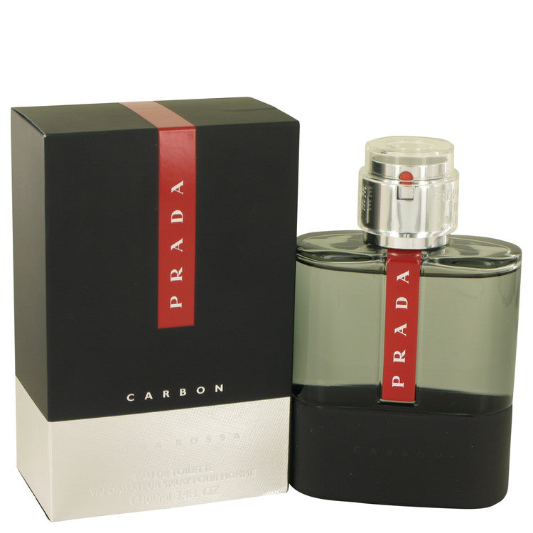 Prada Luna Rossa Carbon by Prada Eau De Toilette Spray 3.4 oz for Men Default Title Beauty & Fragrance - Tophatter Daily Deals