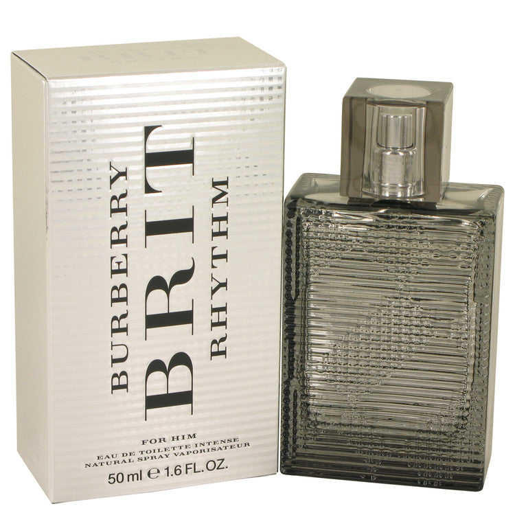 Burberry Brit Rhythm Intense by Burberry Eau De Toilette Spray 1.7 oz for Men Default Title Beauty & Fragrance - Tophatter Daily Deals
