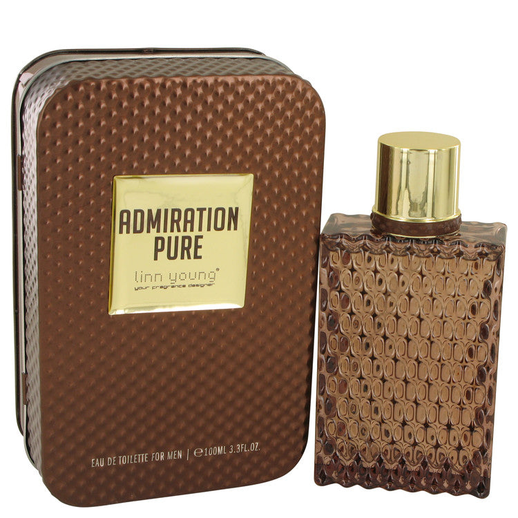 Admiration Pure by Linn Young Eau De Toilette Spray 3.3 oz for Men Default Title Beauty & Fragrance - Tophatter Daily Deals