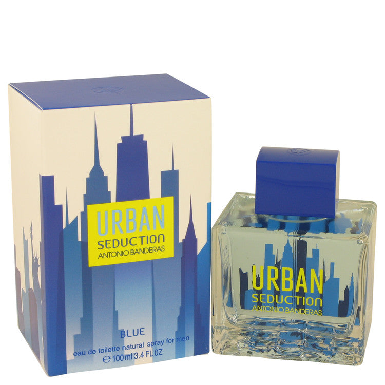 Urban Seduction Blue by Antonio Banderas Eau De Toilette Spray 3.4 oz for Men Default Title Beauty & Fragrance - Tophatter Daily Deals