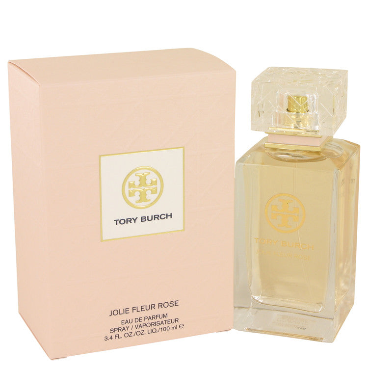 Tory Burch Jolie Fleur Rose by Tory Burch Eau De Parfum Spray 3.4 oz for Women Default Title Beauty & Fragrance - Tophatter Daily Deals