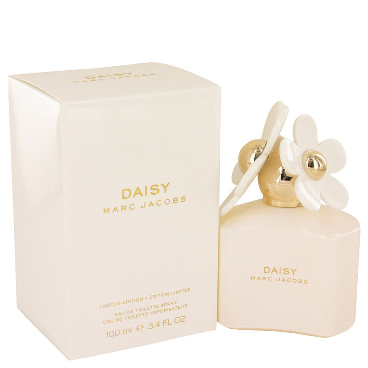 Daisy by Marc Jacobs Eau De Toilette Spray (Limited Edition White Bottle) 3.4 oz for Women Default Title Beauty & Fragrance - Tophatter Daily Deals