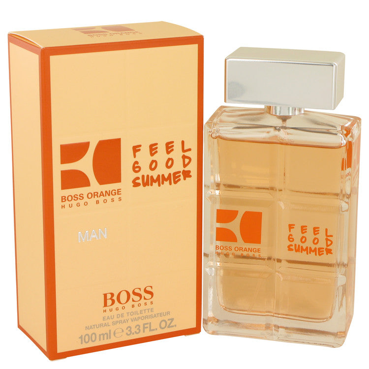 Boss Orange Feel Good Summer by Hugo Boss Eau De Toilette Spray 3.3 oz for Men Default Title Beauty & Fragrance - Tophatter Daily Deals