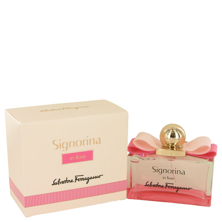 Signorina In Fiore by Salvatore Ferragamo Eau De Toilette Spray 3.4 oz for Women Default Title Beauty & Fragrance - Tophatter Daily Deals