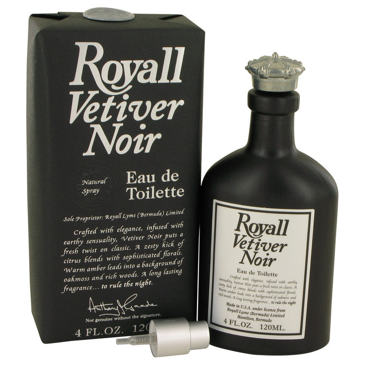 Royall Vetiver Noir by Royall Fragrances Eau de Toilette Spray 4 oz for Men Default Title Beauty & Fragrance - Tophatter Daily Deals