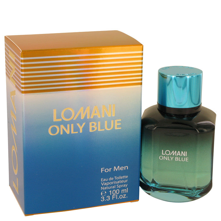 Lomani Only Blue by Lomani Eau De Toilette Spray 3.3 oz for Men Default Title Beauty & Fragrance - Tophatter Daily Deals