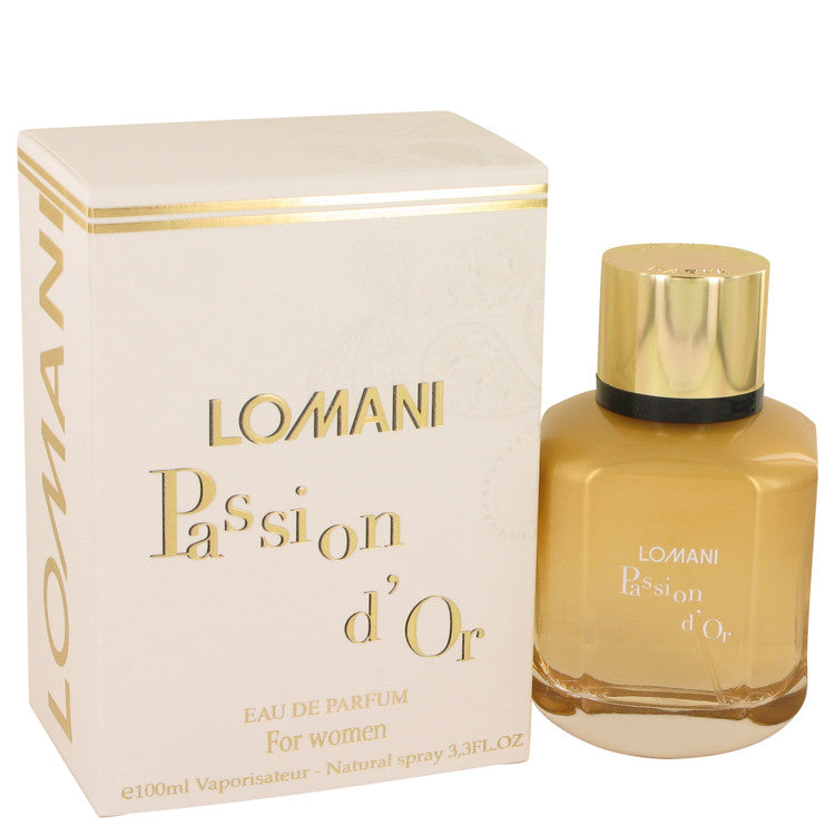 Lomani Passion D'or by Lomani Eau De Parfum Spray 3.3 oz for Women Default Title Beauty & Fragrance - Tophatter Daily Deals