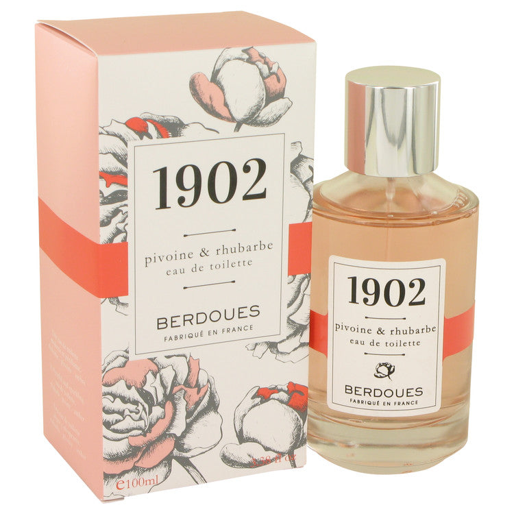 1902 Pivoine & Rhubarbe by Berdoues Eau De Toilette Spray 3.38 oz for Women Default Title Beauty & Fragrance - Tophatter Daily Deals