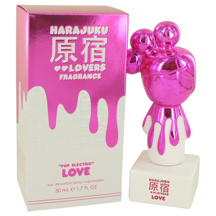 Harajuku Lovers Pop Electric Love by Gwen Stefani Eau De Parfum Spray 1.7 oz for Women Default Title Beauty & Fragrance - Tophatter Daily Deals