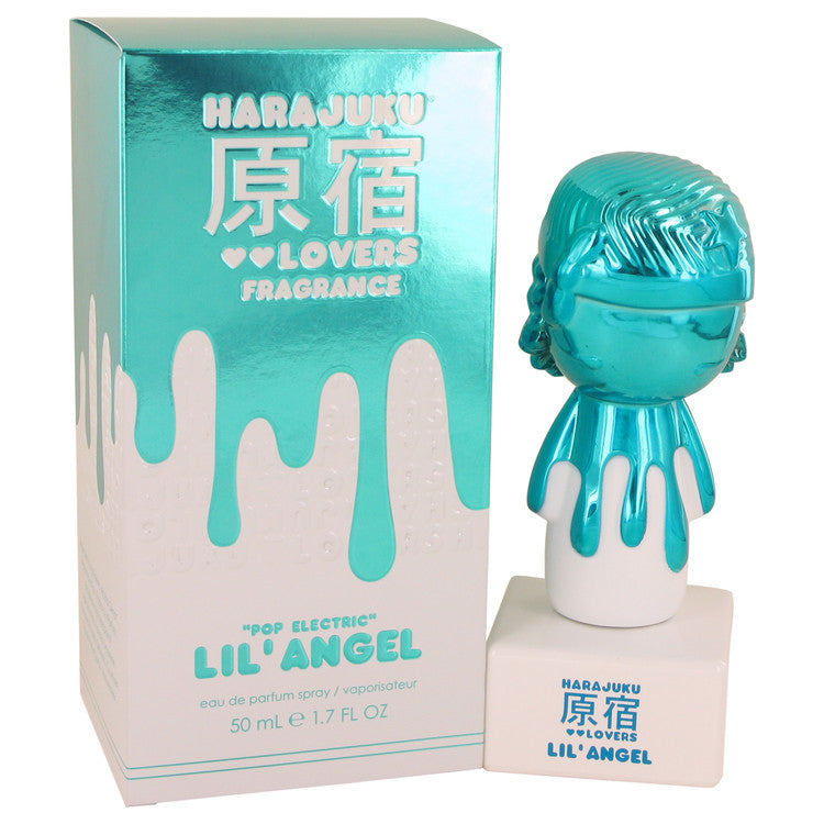 Harajuku Lovers Pop Electric Lil' Angel by Gwen Stefani Eau De Parfum Spray 1.7 oz for Women Default Title Beauty & Fragrance - Tophatter Daily Deals