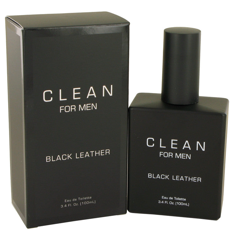 Clean Black Leather by Clean Eau De Toilette Spray 3.4 oz for Men Default Title Beauty & Fragrance - Tophatter Daily Deals